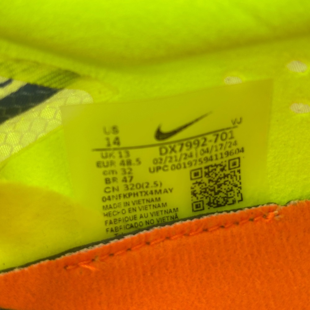 Nike ZoomX Dragonfly XC Mens 14 Volt DX7992-701 Cross Country Spikes NEW - Picture 7 of 9